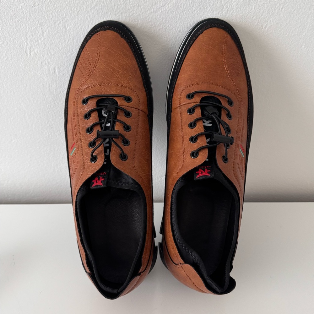 Mens brown casual shoes size EU 47